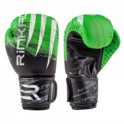 Rinkage Blast  gants d'entraînement boxe Color  Blanc-Noir Size 12 OZ