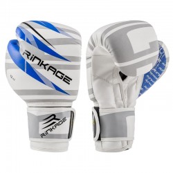 Rinkage Claws Gants de boxe Color  Blanc-Bleu Size 8 OZ