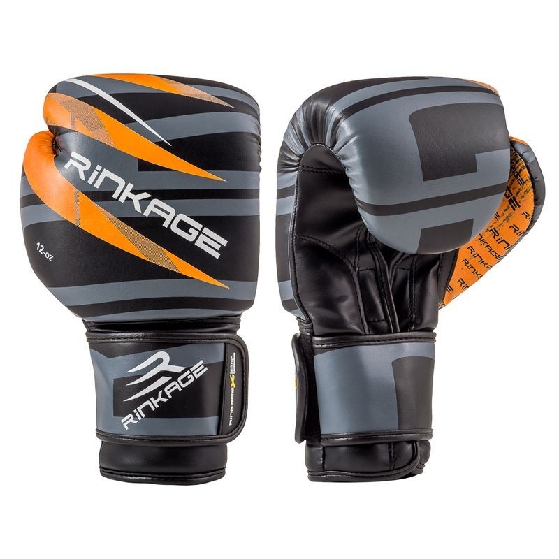 Rinkage Claws Gants de boxe Color  Blanc-Bleu Size 12 OZ