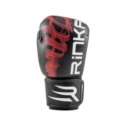 Rinkage Mysterium Gants de boxe Color  Noir-Rouge Size 12 OZ