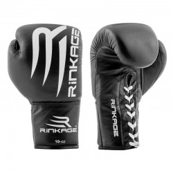 Rinkage Ultimatum Gants de boxe Color Noir Size 8 OZ