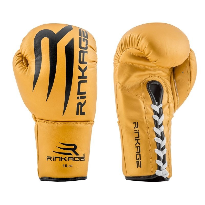 Rinkage Ultimatum Gants de boxe Color Blanc Size 8 OZ