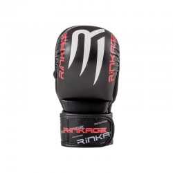 Rinkage Hades Gants de mma sparring Color Noir-Rouge Size S/M