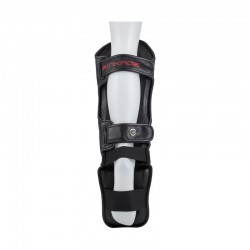 Rinkage Shin shiva Protèges tibias/pieds Color Noire-Blanc Size L