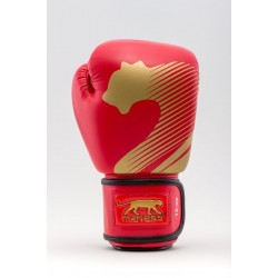 Airness Fury Gants entrainement pu Color Rouge-Or Size 8 OZ