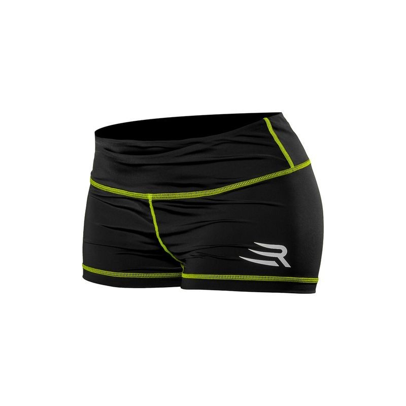 Rinkage Diane Shorty nylon Color Noir-Jaune Size S