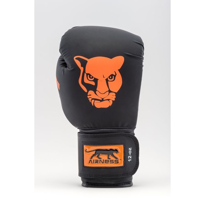 Airness Evolution Gants entrainement pu Color Noir-Orange Size 6 OZ