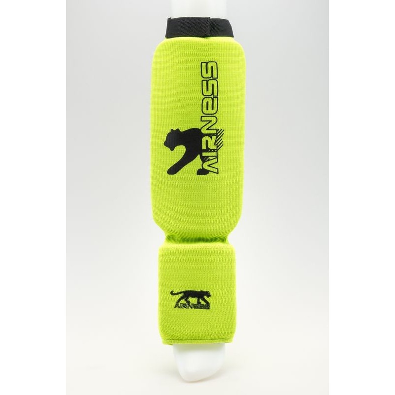 Airness Furious Protèges tibias-pieds pu Color Noir-Or Size S